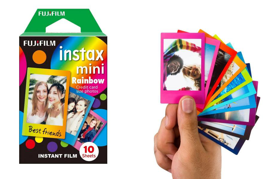 Papier FujiFilm Instax mini Rainbow 10 sztuk